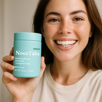 NoozTabs™ - Remineralizing Chewable Tooth Paste Tablets