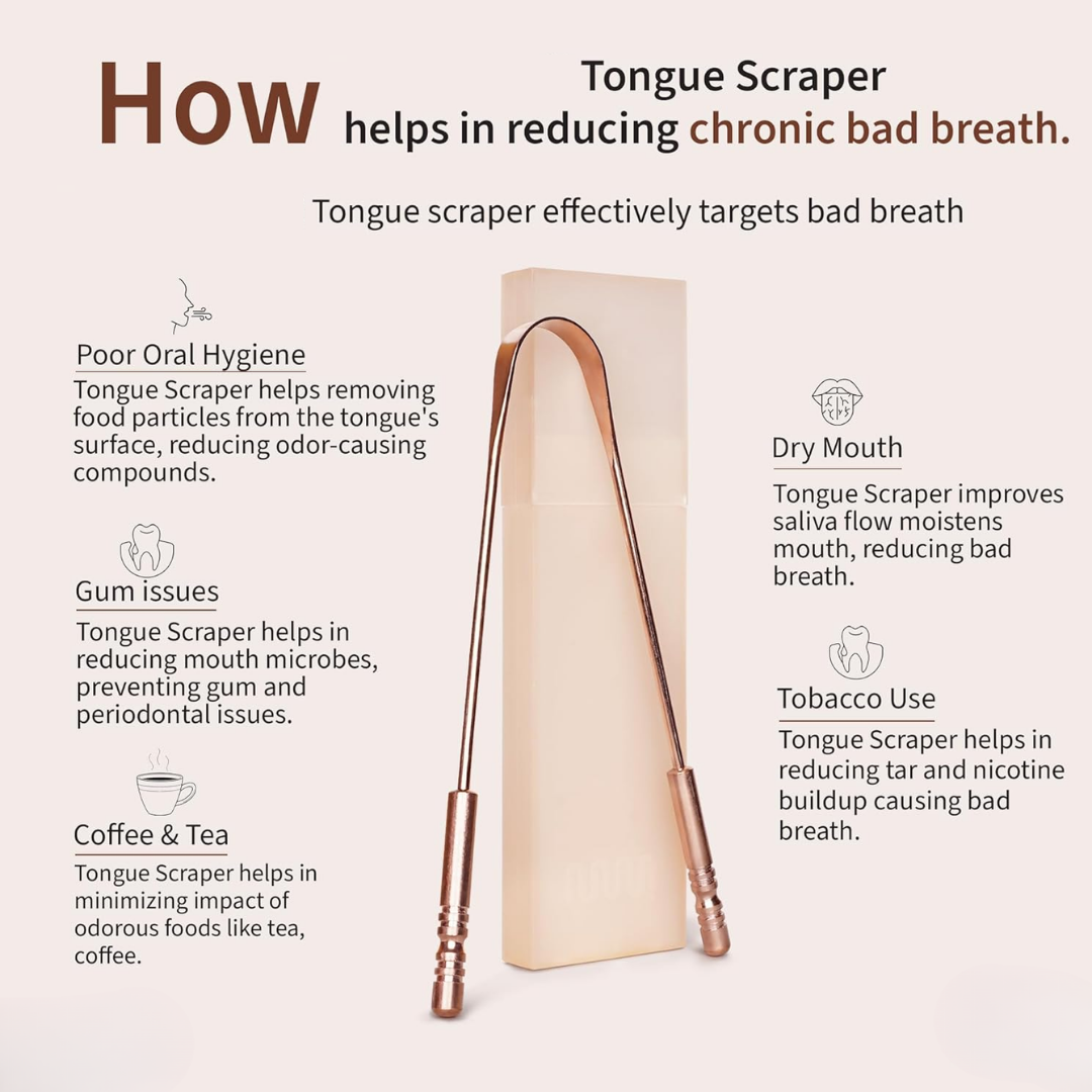 NoozTabs - Copper Tongue Scraper