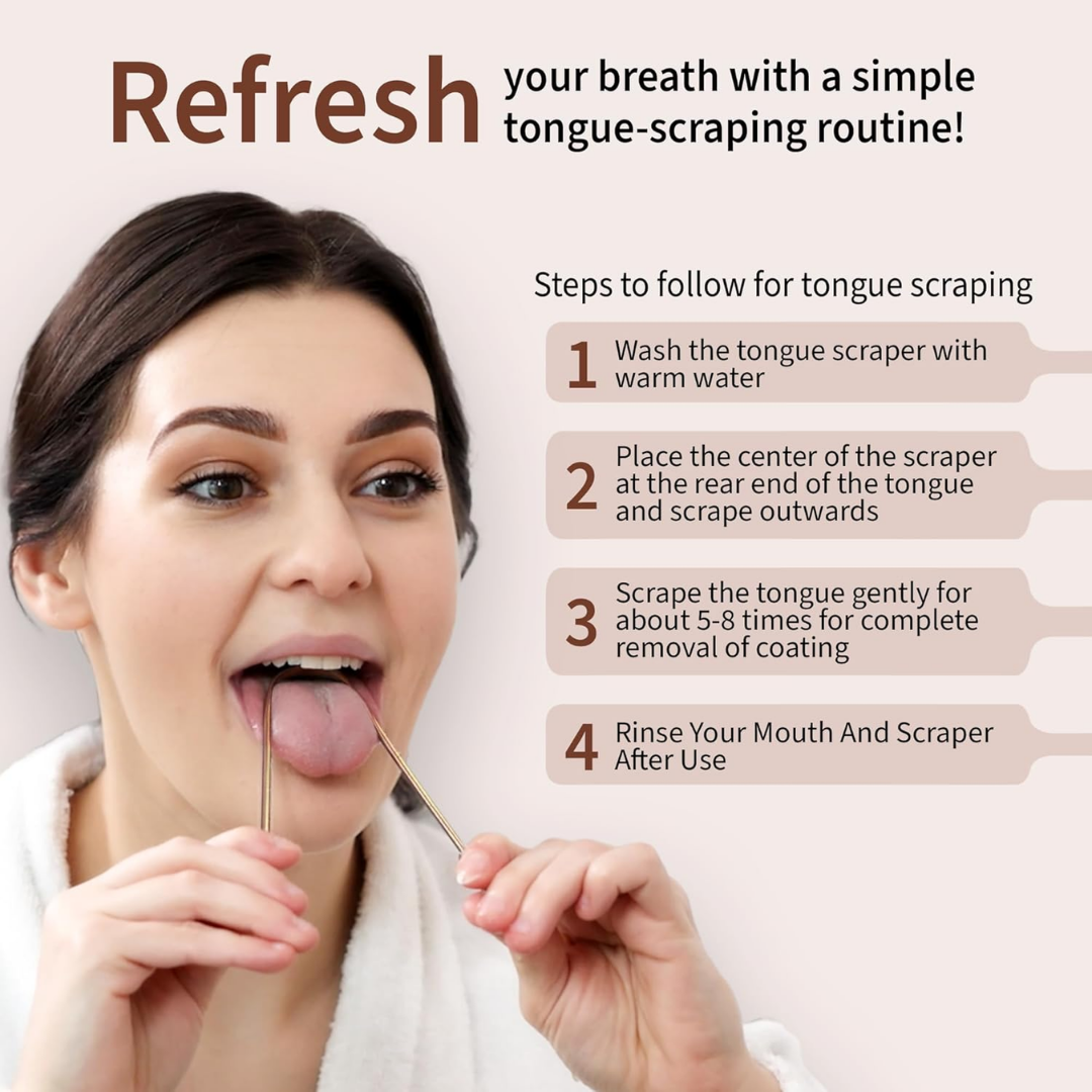 NoozTabs - Copper Tongue Scraper