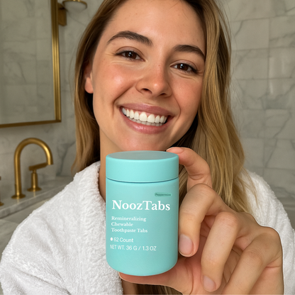 NoozTabs™ - Remineralizing Chewable Tooth Paste Tablets