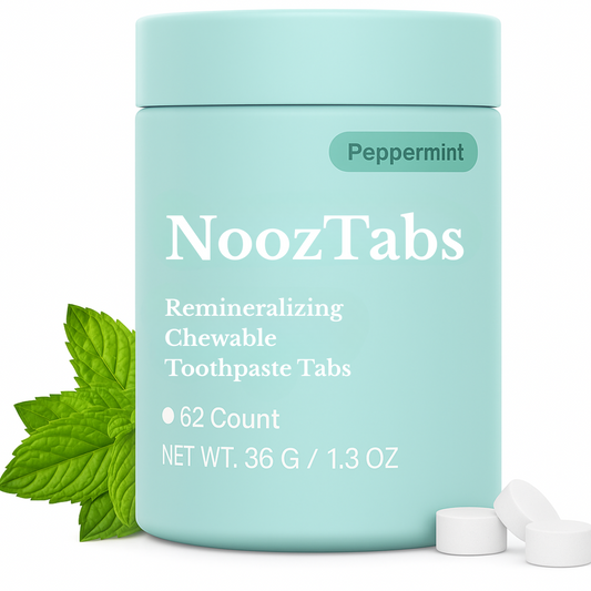 NoozTabs™ - Remineralizing Chewable Tooth Paste Tablets