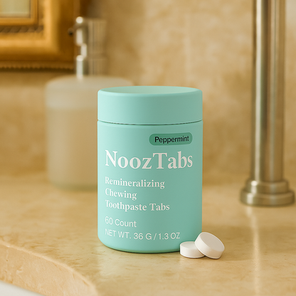 NoozTabs™ - Remineralizing Chewable Tooth Paste Tablets